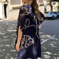 BS1016063-39NC Chain Print Chiffon Overlay Dress (Pack) New Arrival