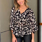 XW20298-4SS Leopard Peplum Blouse (Pack)