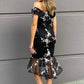 TG2576-1TB Floral Embroidered Off Shoulder Dress (Pack)