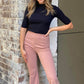 YW1811SS High Waist Flare Pants (Pack) New Arrival