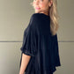 XW20430-1SS Teired 3/4 Sleeve Blouse (Pack)