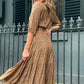 LA0666SS Speckled Wrap Dress (Pack)