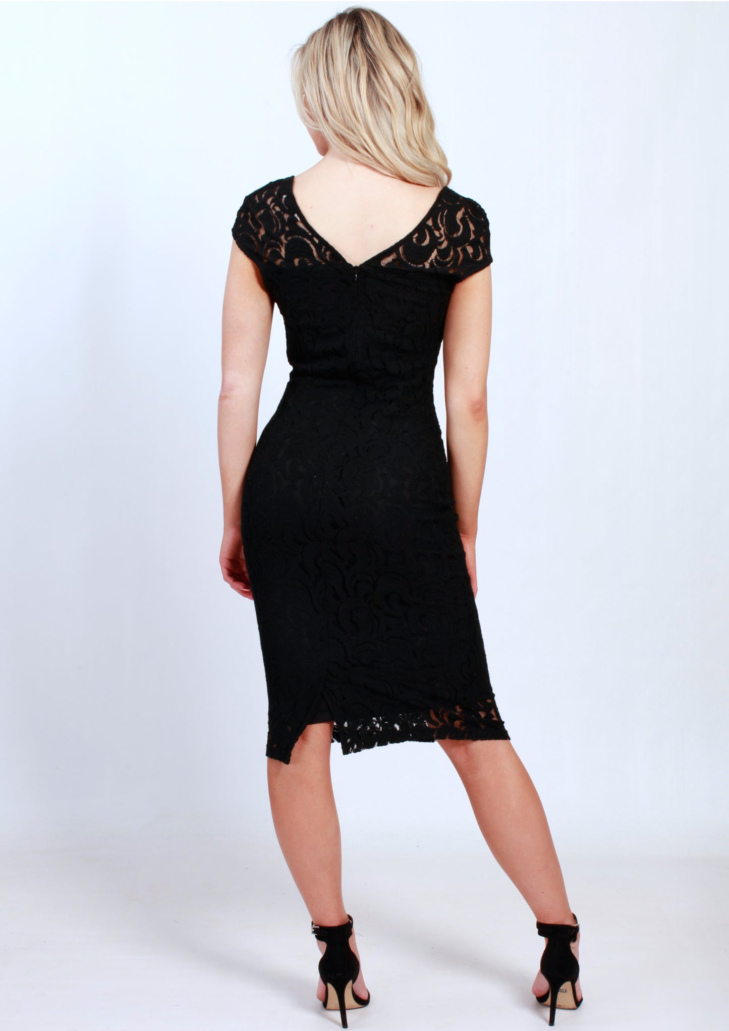 VY0394TB Lace Detailed Dress (Pack)