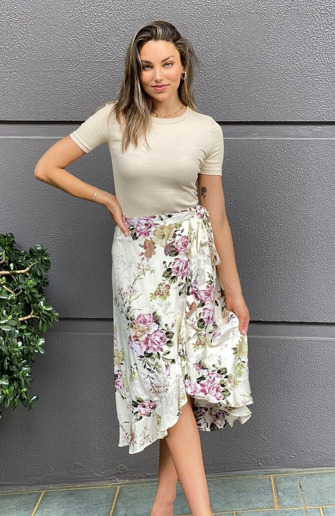 ZW16541-5SS Floral Wrap Skirt (Pack)