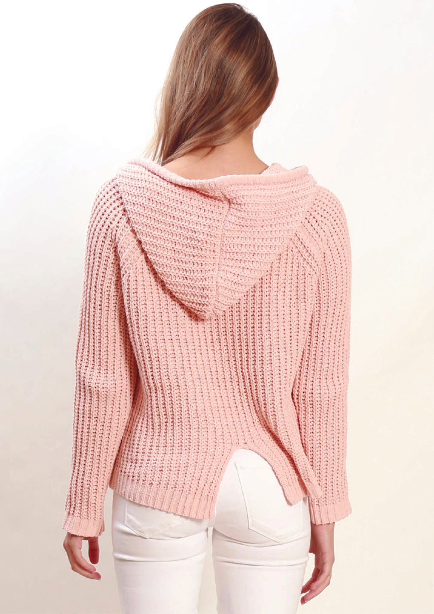 LA0107SS Hooded Knit Top (Pack)