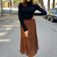 XW20221SS Leopard Print Maxi Skirt (Pack)