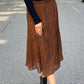 XW20221SS Leopard Print Maxi Skirt (Pack)